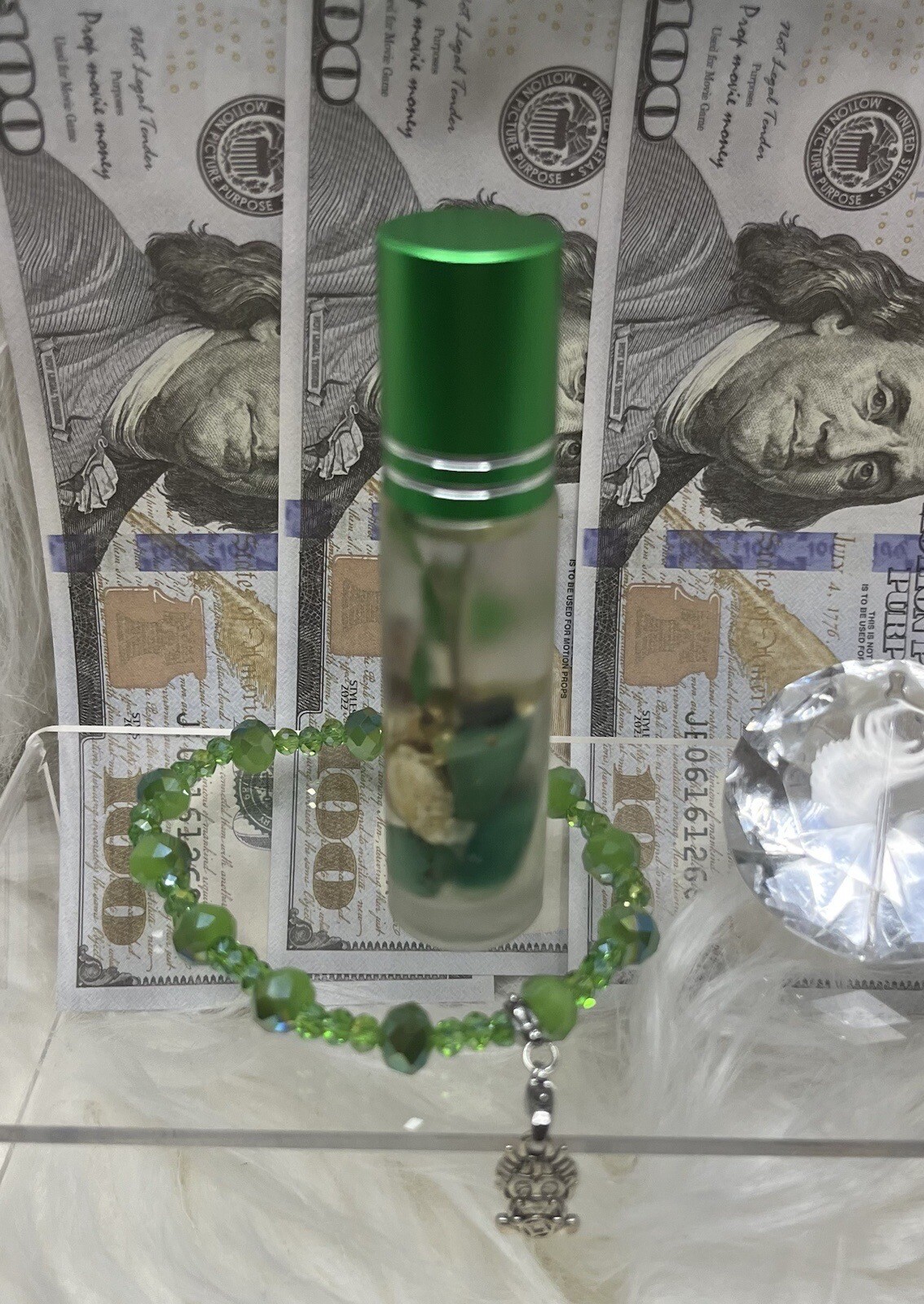 ✨”I’M RICH B*TCH”✨•Money Drawing•Conjure Spell Oil + TALISMAN•VOODOO•HOODOO