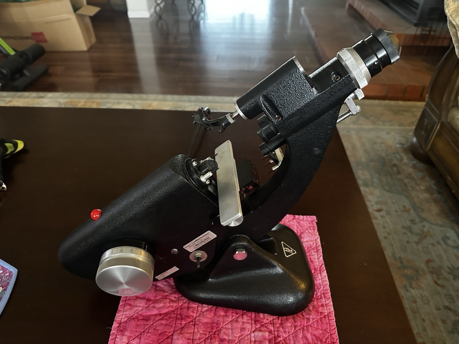 Bausch & Lomb Manual Lensmeter for Ophthalmology Optical Measurement Device