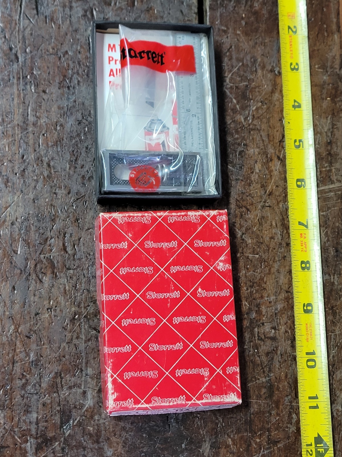 Starrett Number 13A, 4" Double Square In Box