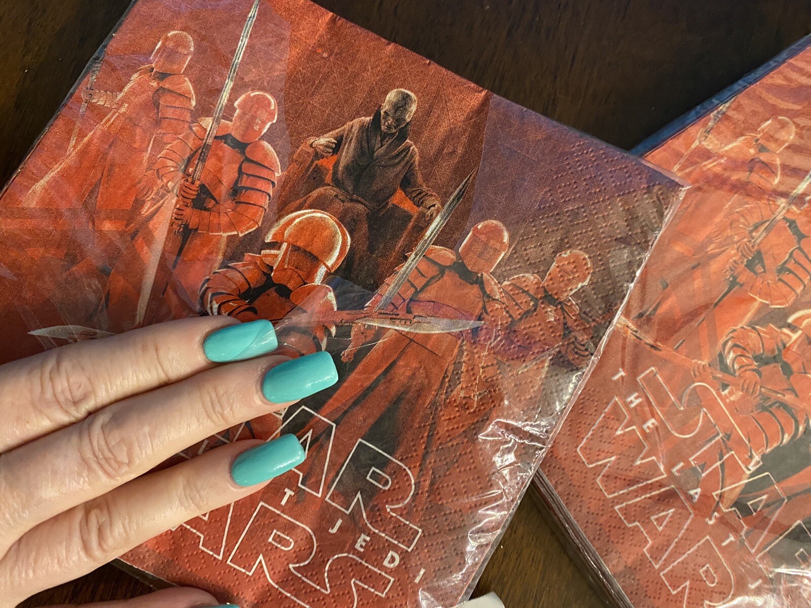 Lot of Disney Star Wars Party Supplies Napkins, Party Game, Candle NIP