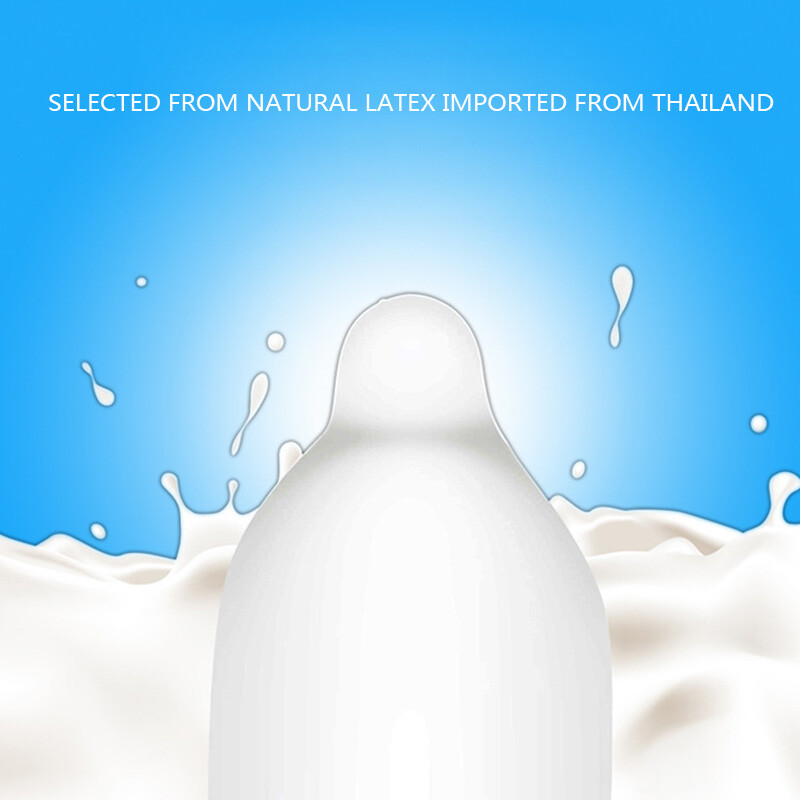 10Pcs Condoms Tight 52Mm Spike Small Size Ultra Thin Latex Condom Men Products