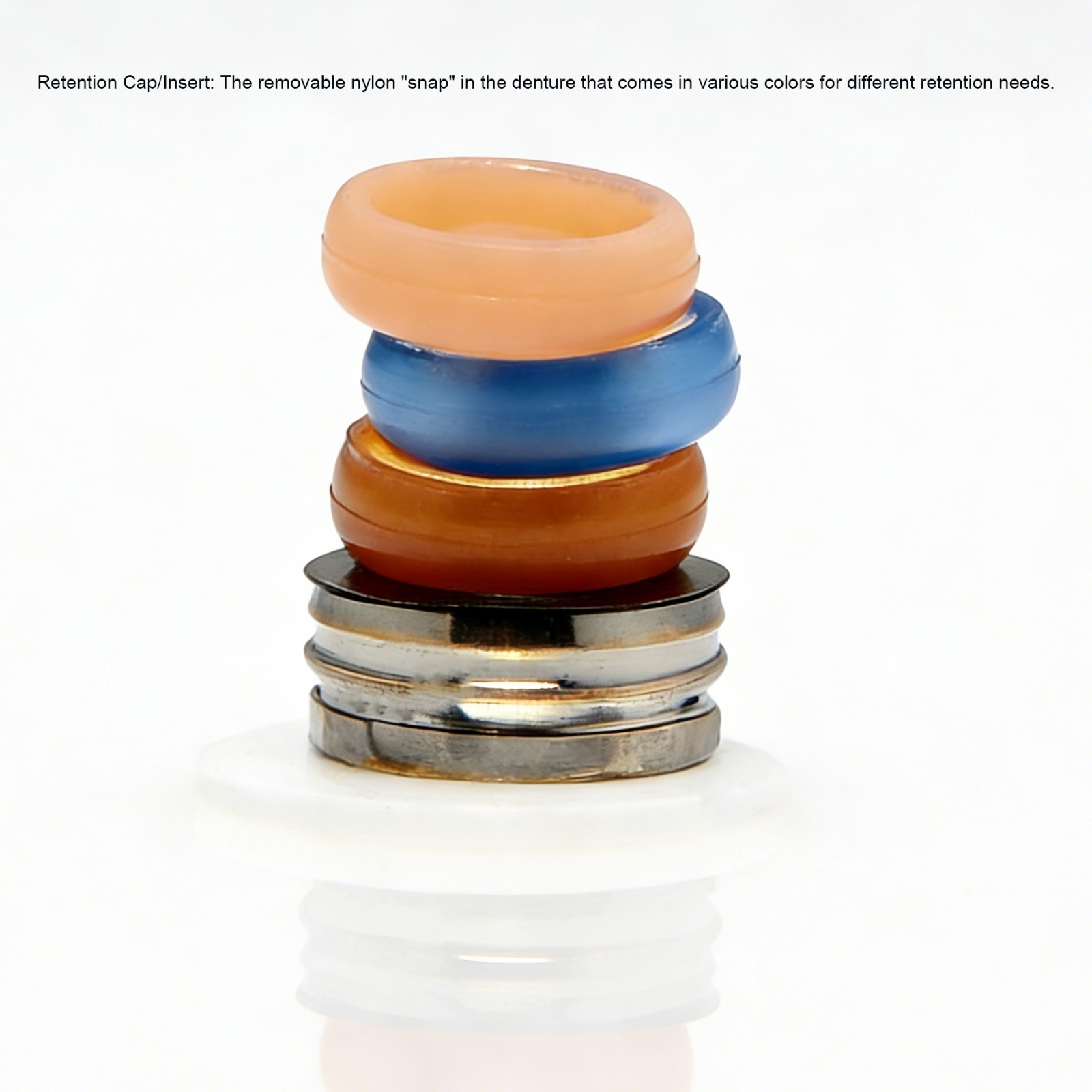 10Pcs US Dental attachment Zest Locator system standard Male Cap Inserts fit for