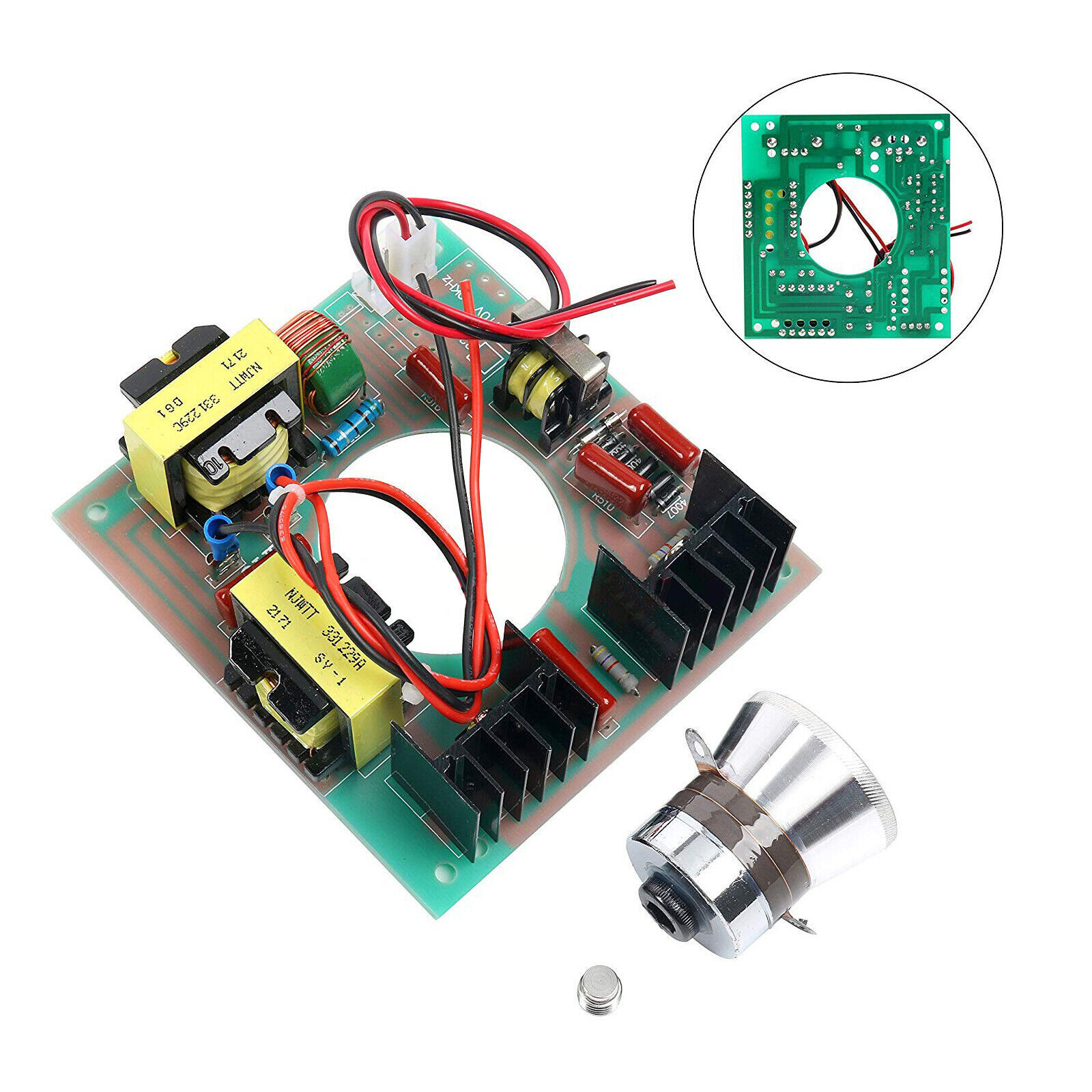 US Stock 110VAC 60W 40KHz Ultrasonic Cleaning Transducer Cleaner Driver Board