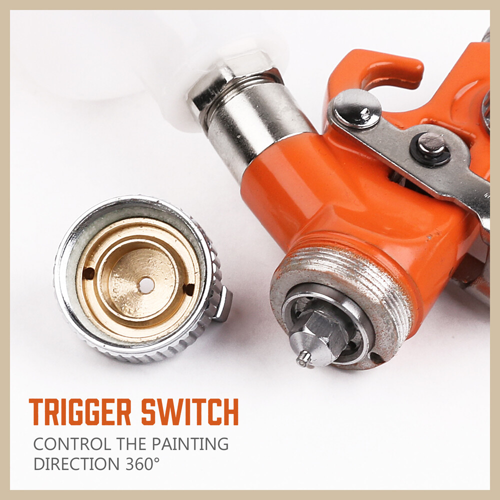 Mini Air Spray Gun HVLP 0.8MM Auto Car Detail Touch Up Paint Sprayer Spot Repair