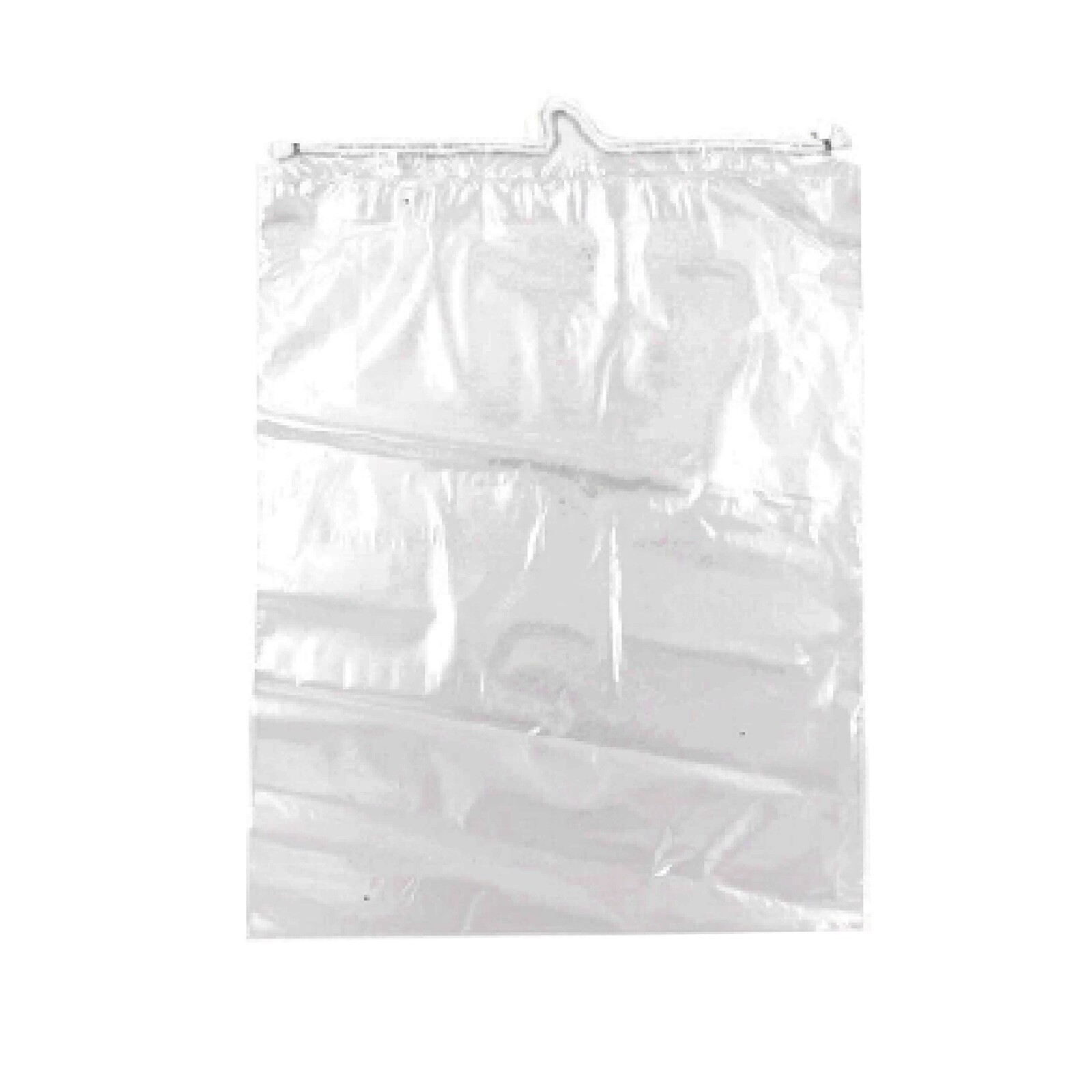 Clear LDPE Drawstring Bags - 500 Bags