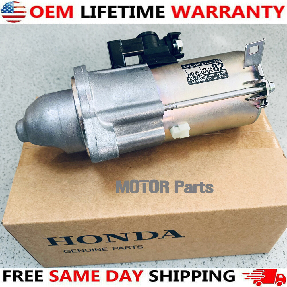 OEM Starter Motor 31200-5A2-A52 for 2013-2017 Honda Accord 2.4L 2015-2016 CR-V
