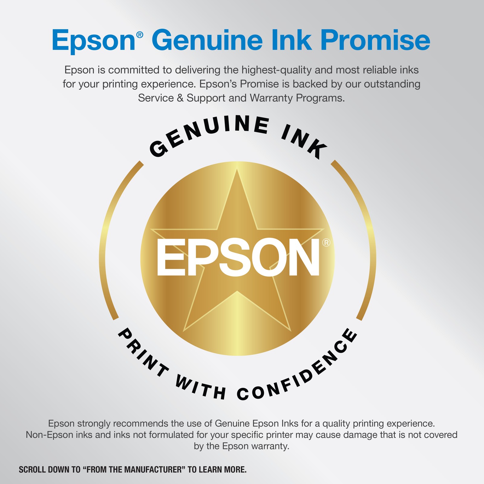 Epson EcoTank ET-3958 Wireless Printer - Certified Refurbished