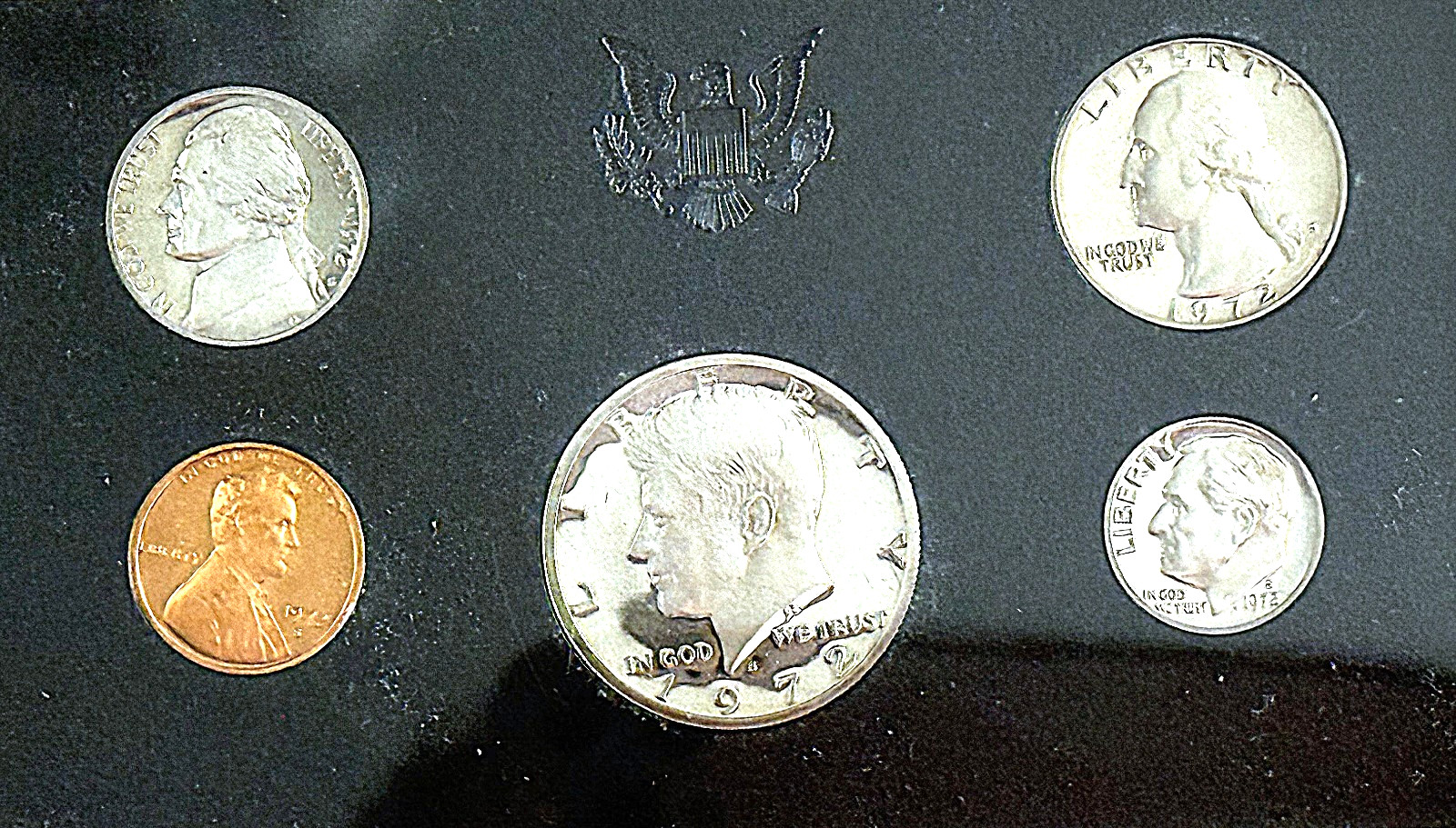 1972-S PROOF SET / EXTREMELY RARE / HARD TO FIND / UNC / ONLY (3,260,996) MINTED