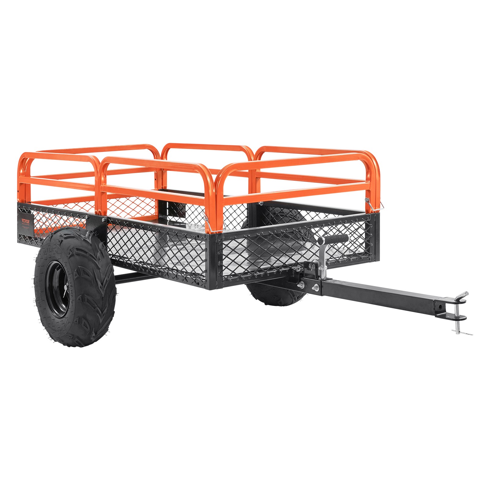 VEVOR Dump Trailer Tow Behind Dump Cart 1500 lbs 15 Cu. Ft. Steel Construction