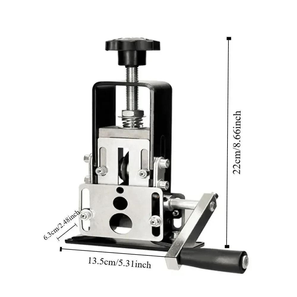 Manual Wire Stripping Machine Portable Cable Stripper 1mm to 21mm Hand Crank