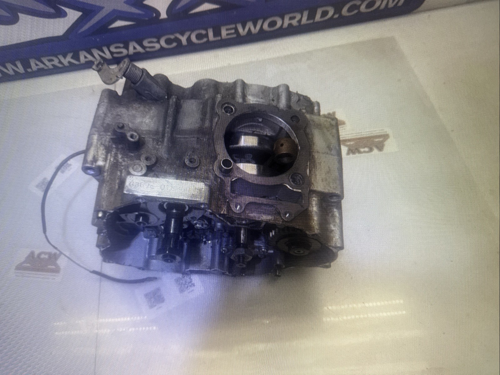 E1-2 Bottom Engine Motor Crankshaft 08 Yamaha Raptor 250 Atv YFM R Free Us Ship