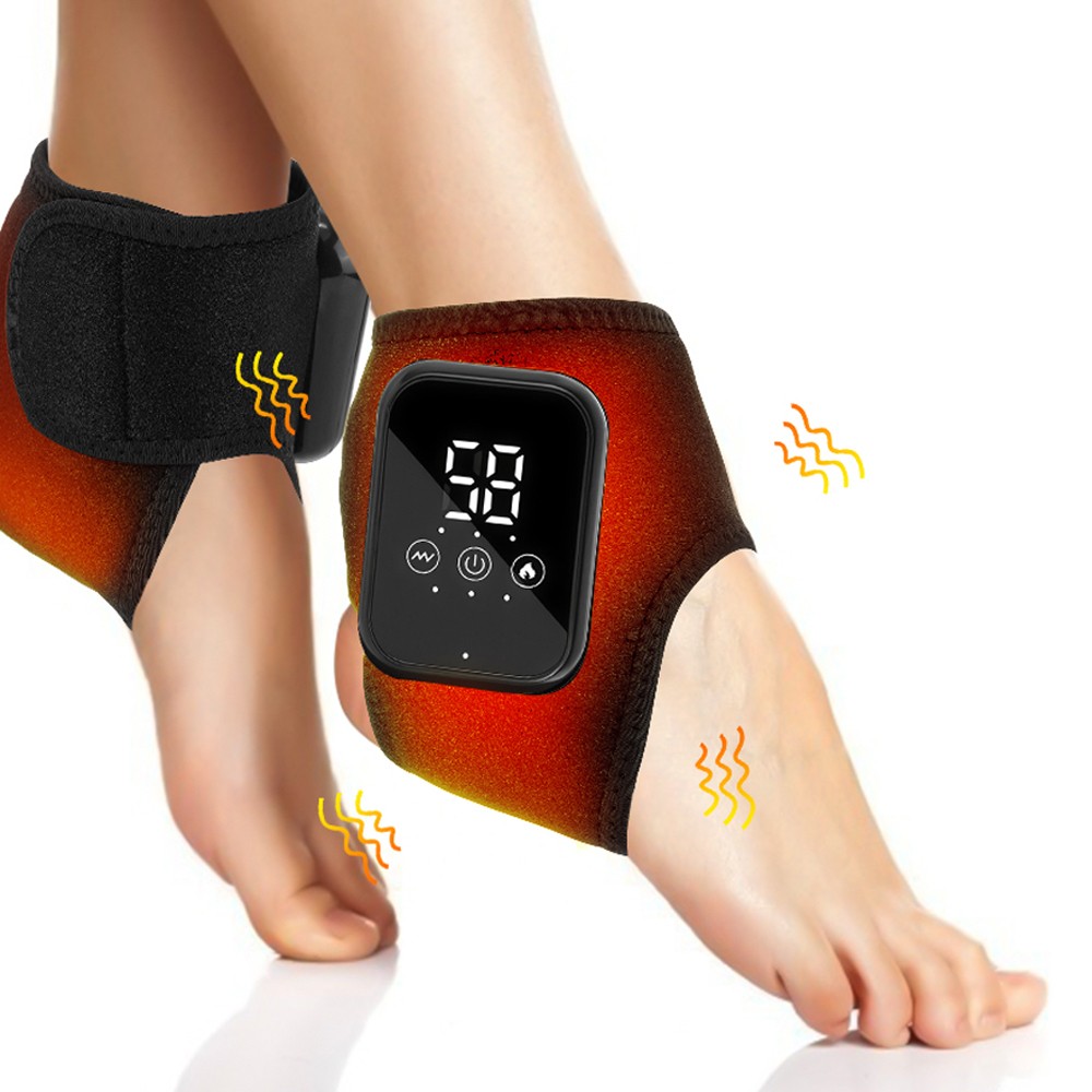 Foot Renew Triple Method Massager Heat Vibration for Heel Arch Ankle Neuropathy