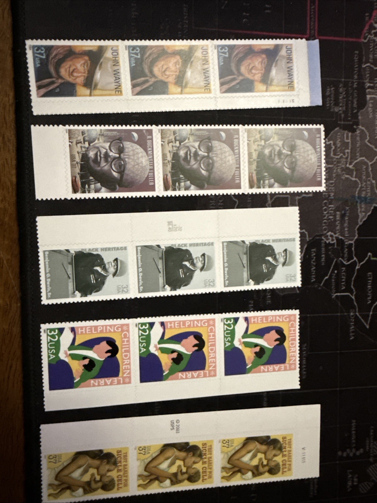 USA Postage Stamps Mixed Selection Including John Wayne MNH