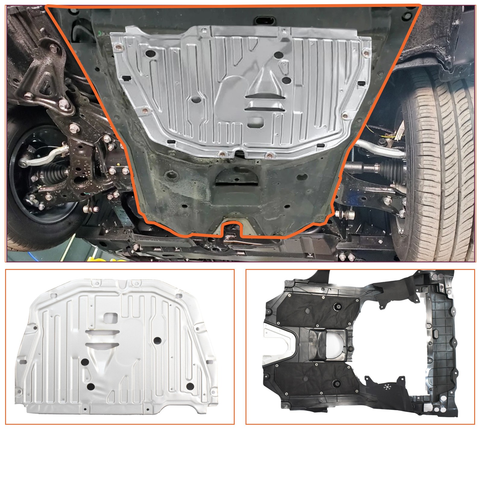 Fits Honda Civic 2016-2021 Engine Cover Splash Under Shield 74110TBCA00