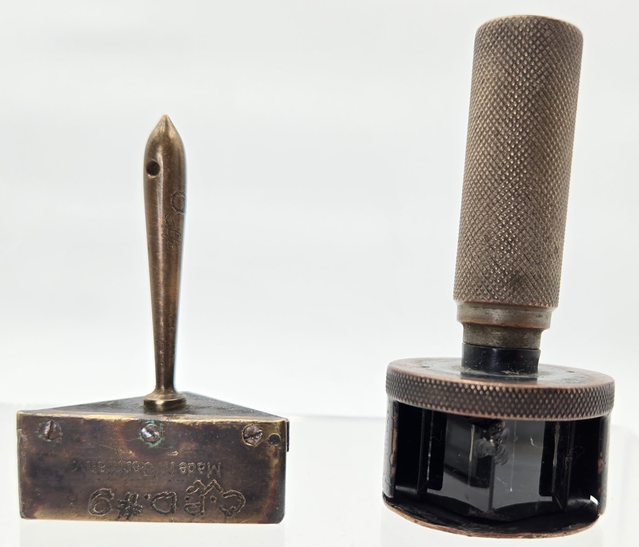 Antique Pentiprism & Angle Prism Lot - Kern Aarau No.119 Rotating Cap & Zeiss??