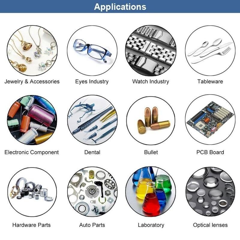 AIPOI 30L Ultrasonic Cleaner Cleaning Equipment Liter Industry Heated W/ Timer