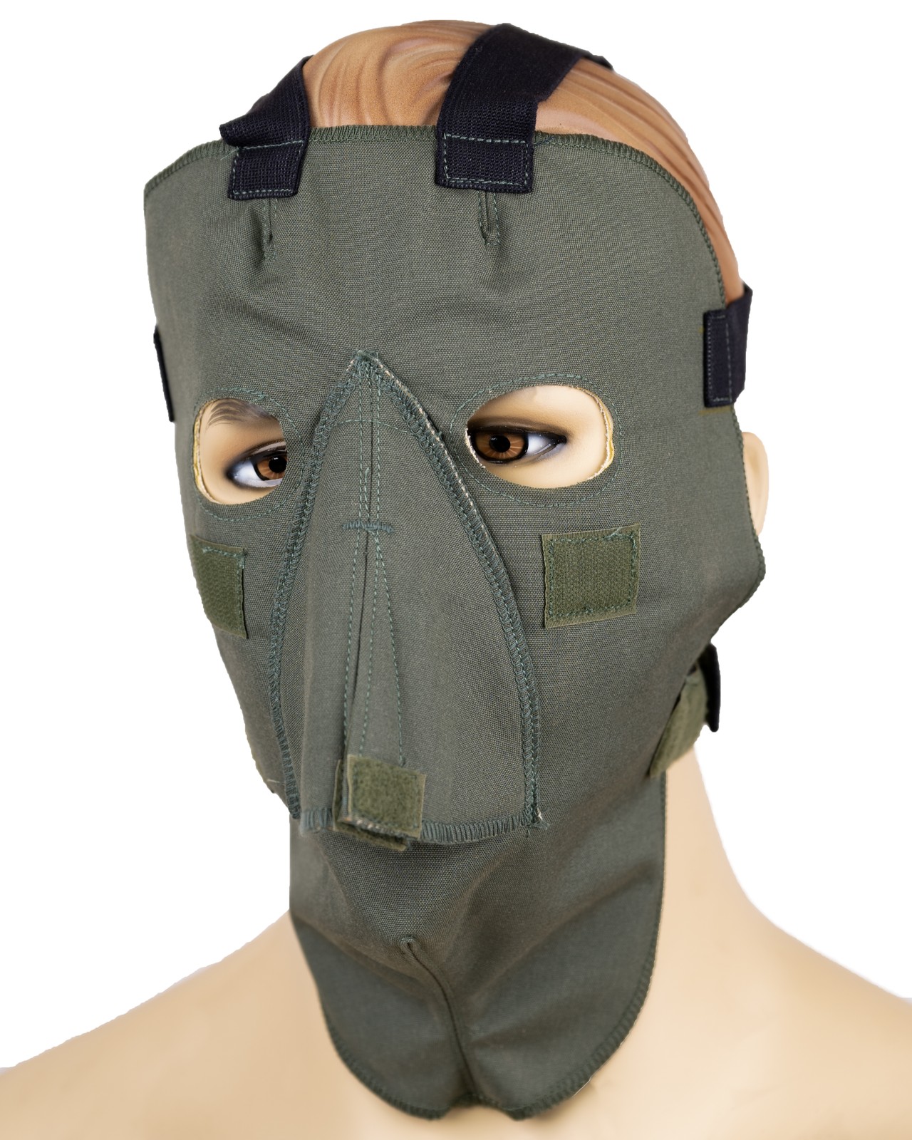 New US Army Extreme Cold Weather Mask Sage Green OSFM 100% Cotton Made In USA