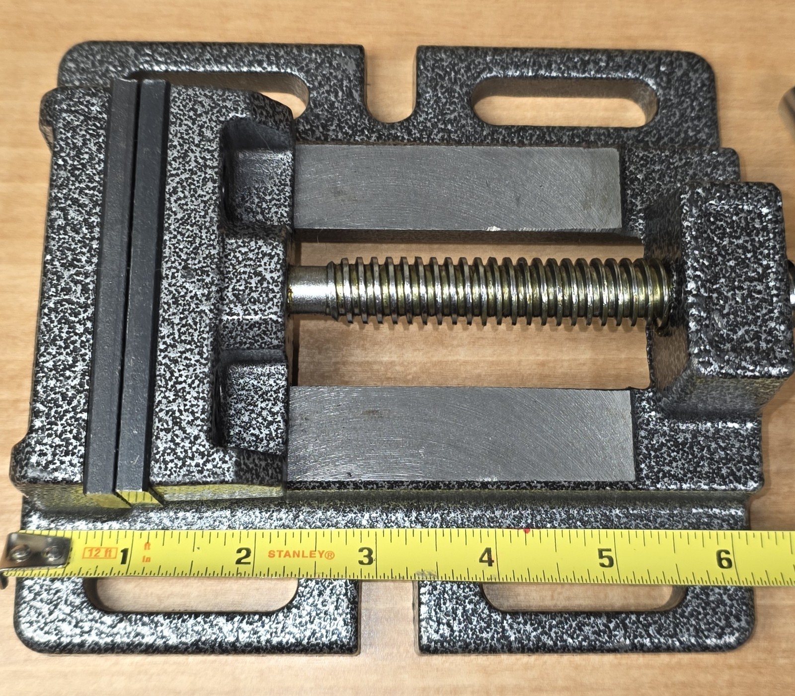 Drill Press Vise, 3-Inch, New, cast iron