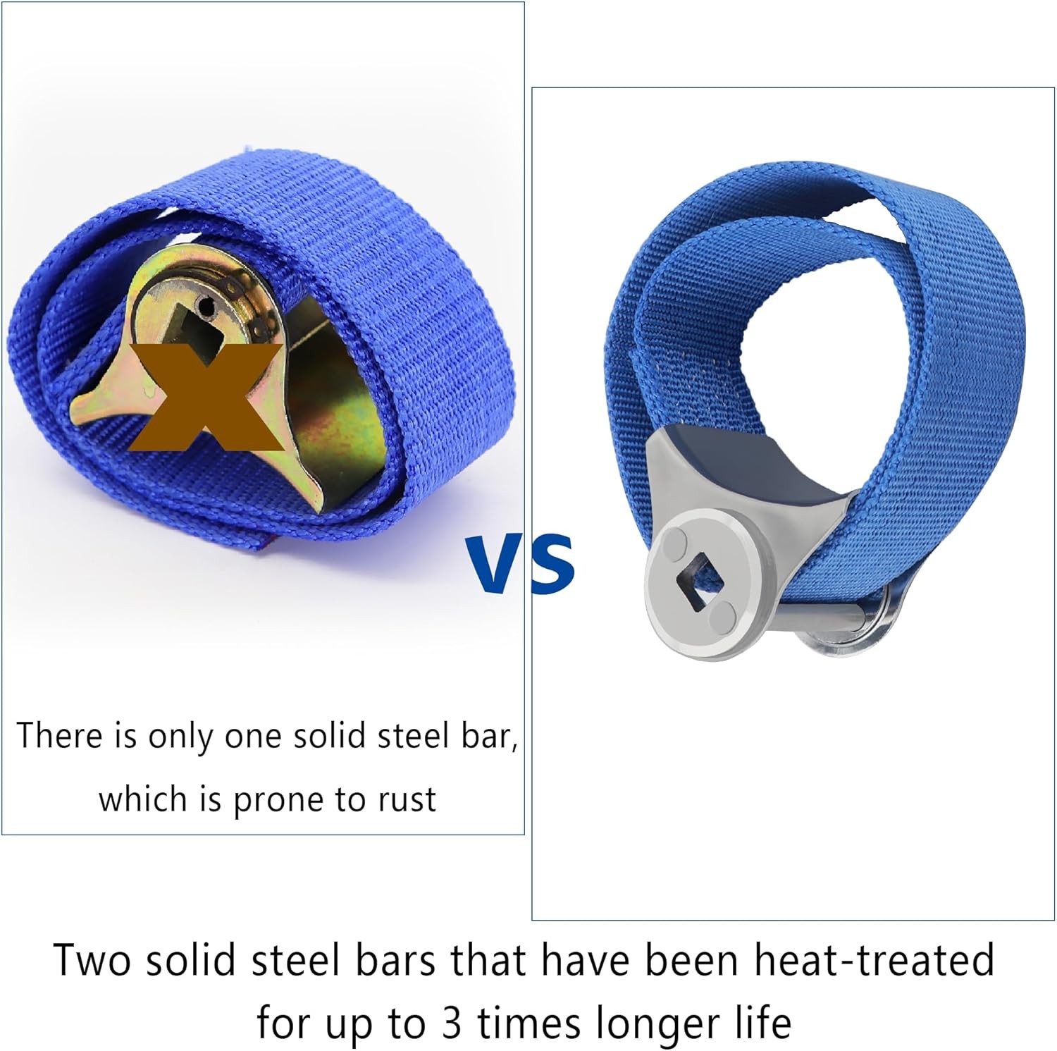 Oil Filter Wrench with Strap Wrench,Adjustable Oil Filter Removal Tool for 60mm-