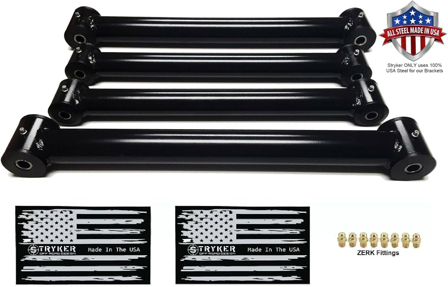 Stock / OEM Upper & Lower Control Arms - 2003-2009 Dodge Ram 2500/3500 4WD