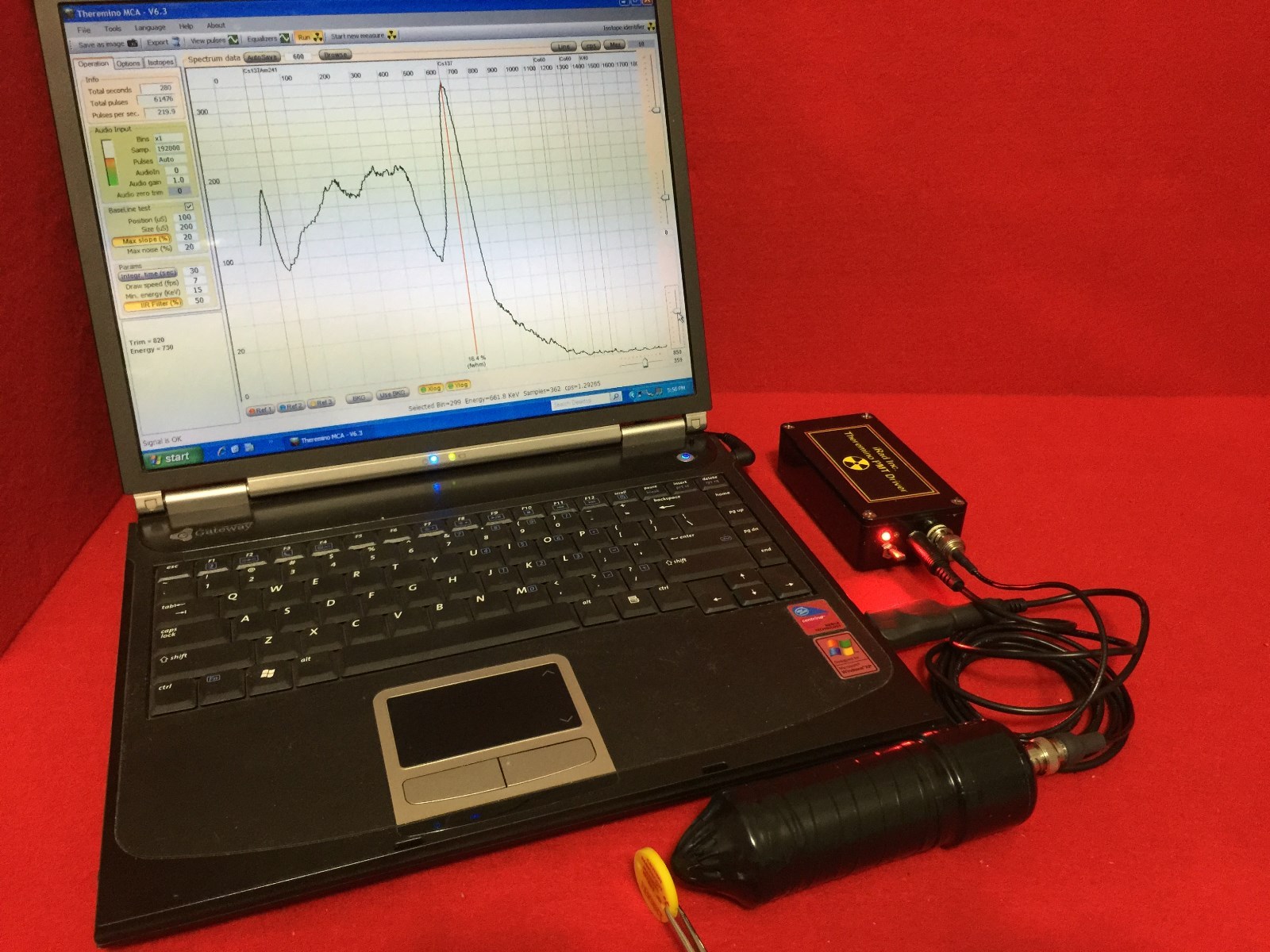 LYSO Scintillator Crystal for Gamma Radiation Scintillation Detector naitl