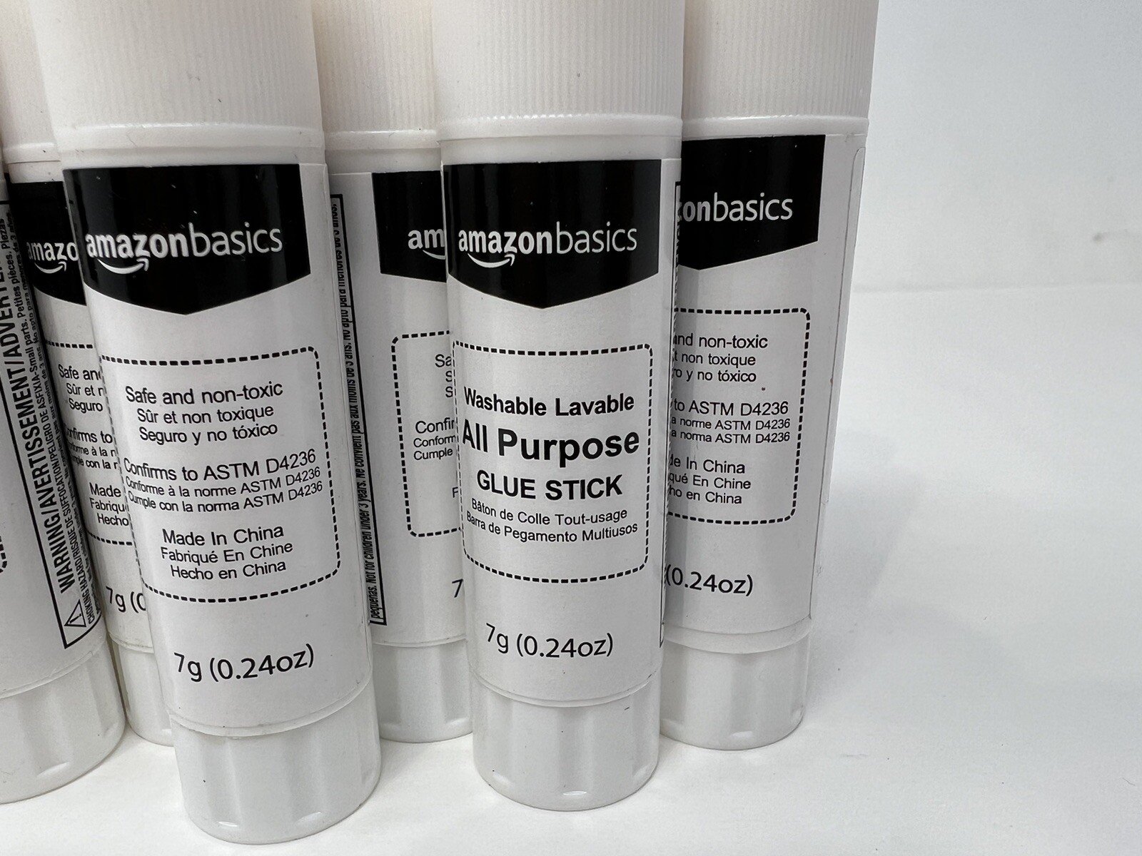 (20) Amazon Basics All Purpose School Glue Sticks, 0.24-oz Stick SHIPS FREE!!!
