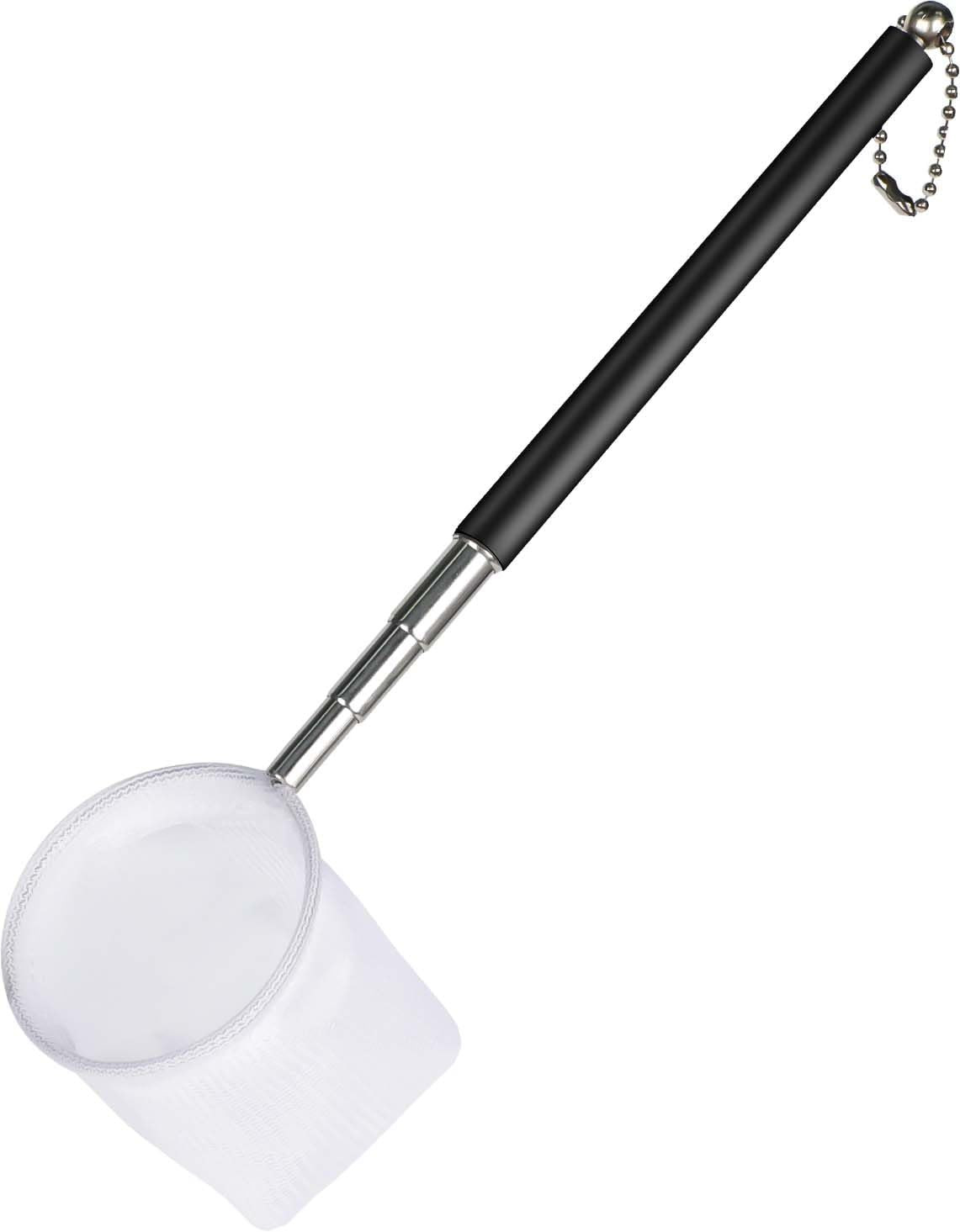 2 Inch Aquarium Fish Net Fine Mesh Shrimp Fry Tank with Extendable Steel Handle