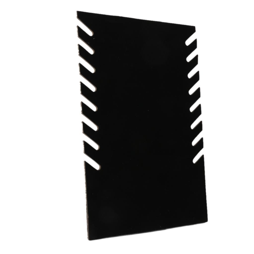 Velvet Necklace Display Stand - Jewelry Showcase for