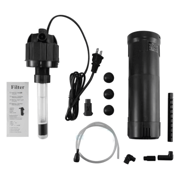 5-IN-1 Internal Aquarium Fish Tank UV Sterilizers Filter Submersible Water Pump