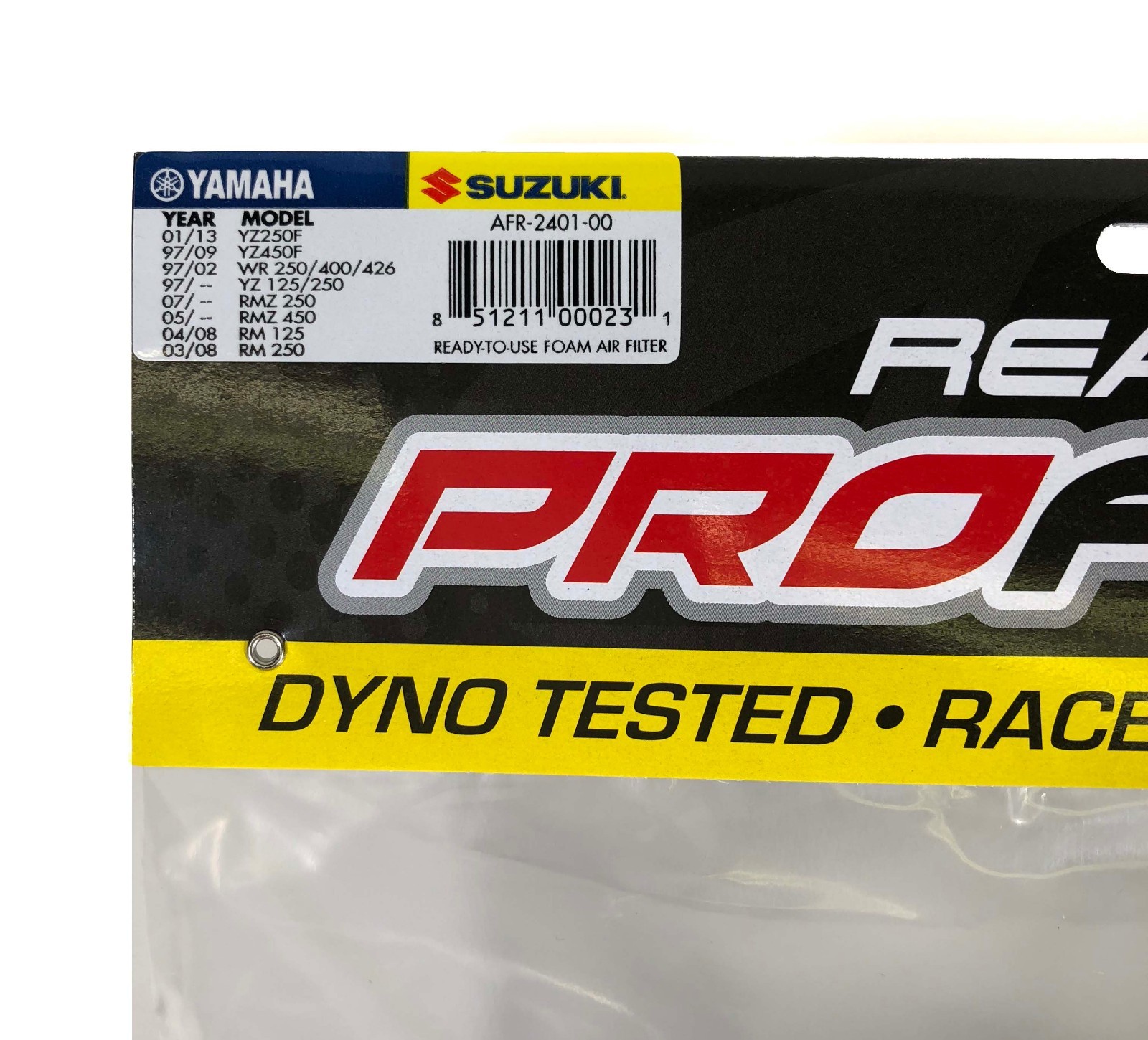 Yamaha YZ 125 250 400 426 450 Air Filter Maxima Pro Suzuki RM RMZ