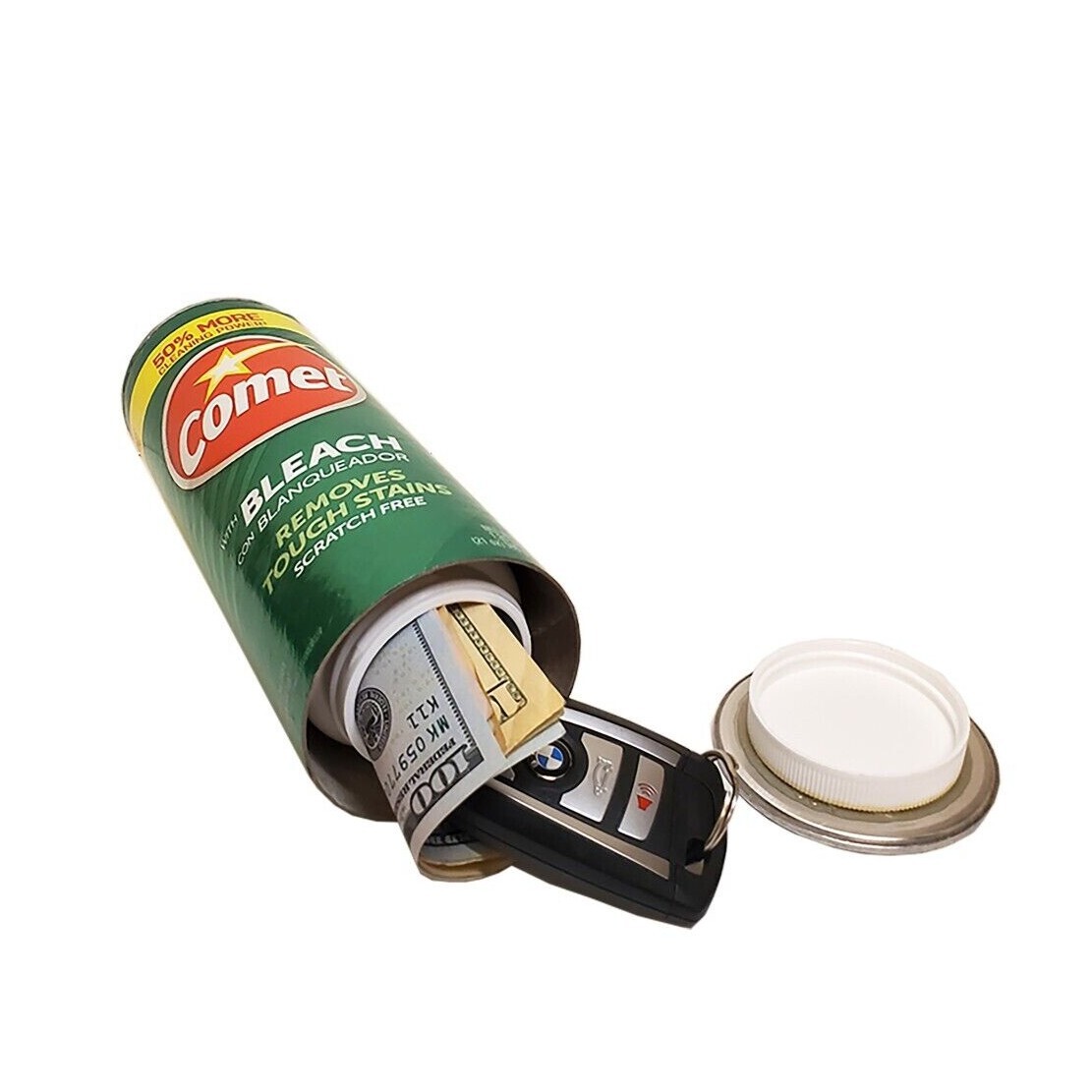 Comet Diversion Safe Stash Can Screw Lock Hidden Compartment For Valuables