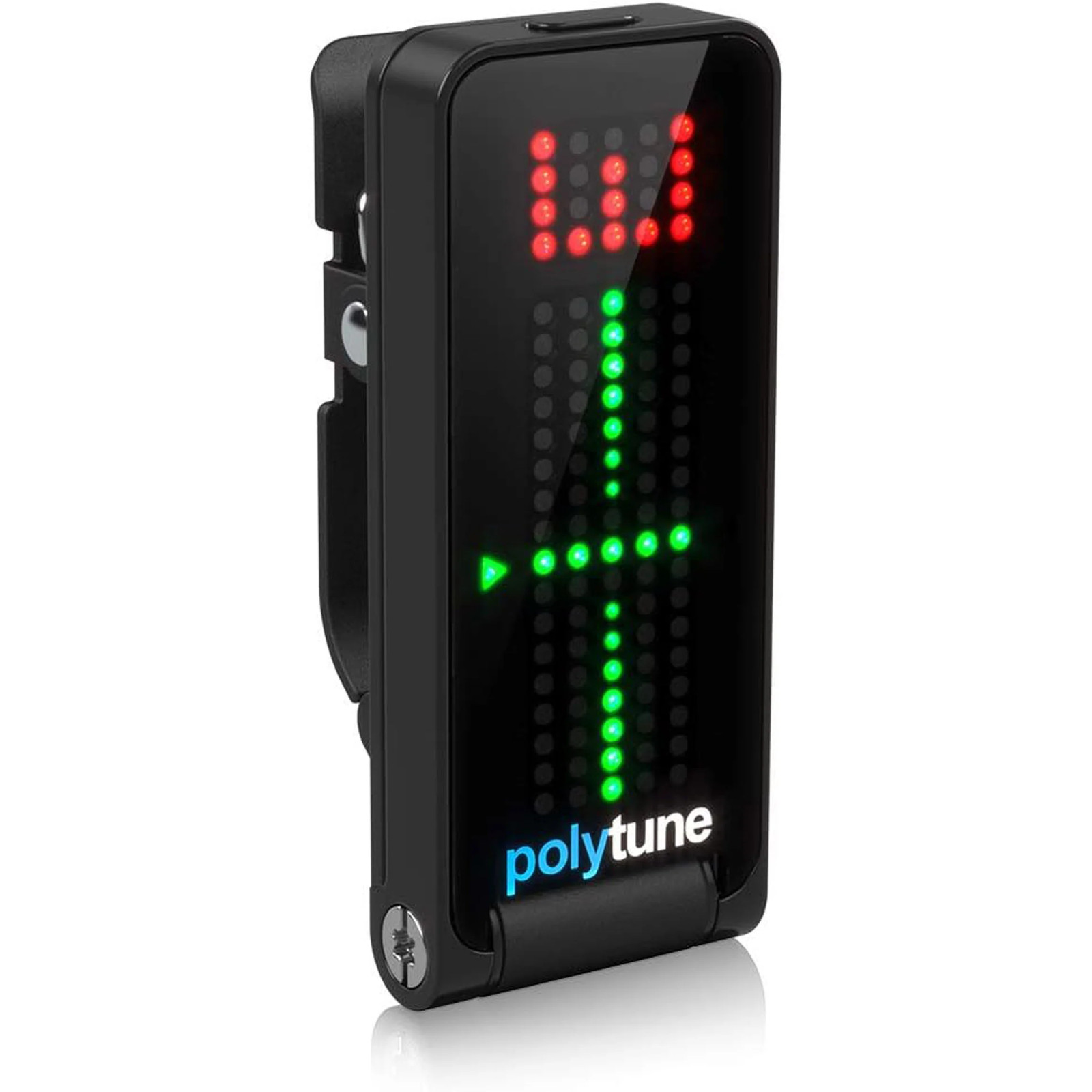 TC Electronic PolyTune Clip Black Noir Clip-on Polyphonic Tuner