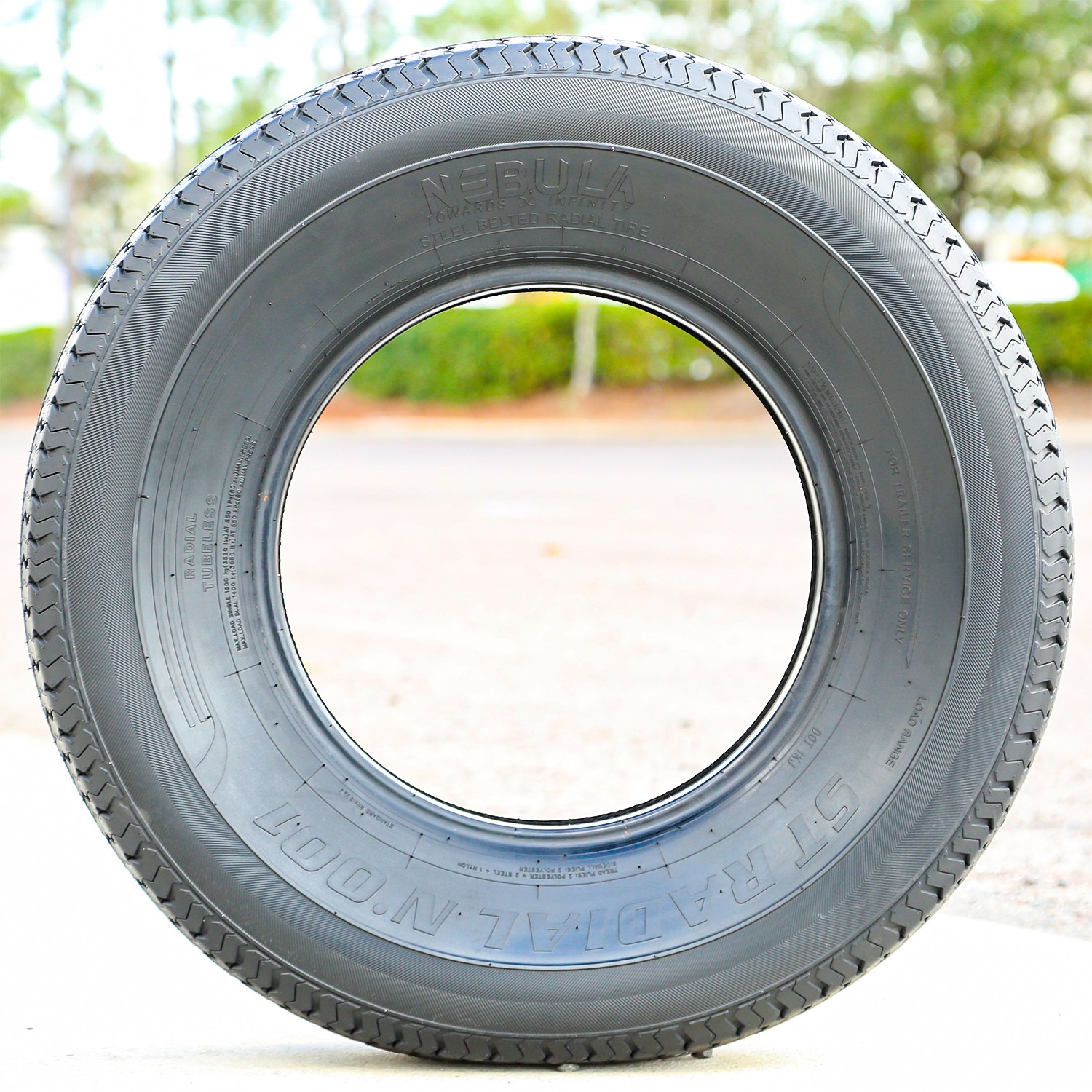 4 Tires Nebula ST Radial N' 001 Semi-Steel ST 225/75R15 Load E 10 Ply (Thailand)