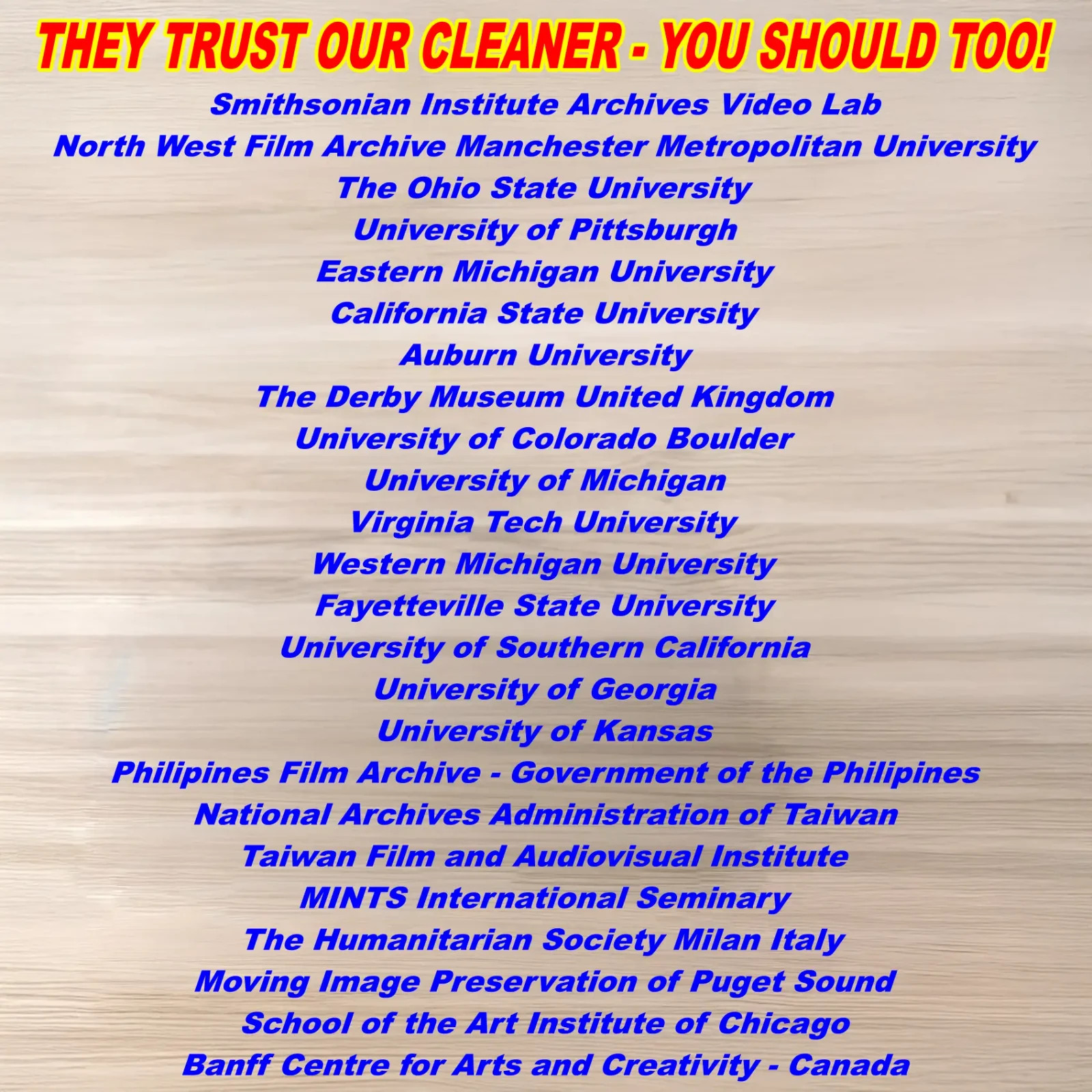 VHS Mold Cleaner Betamax Analog Tape Cleaning Removal System w/ 100ct PEC-PADs!