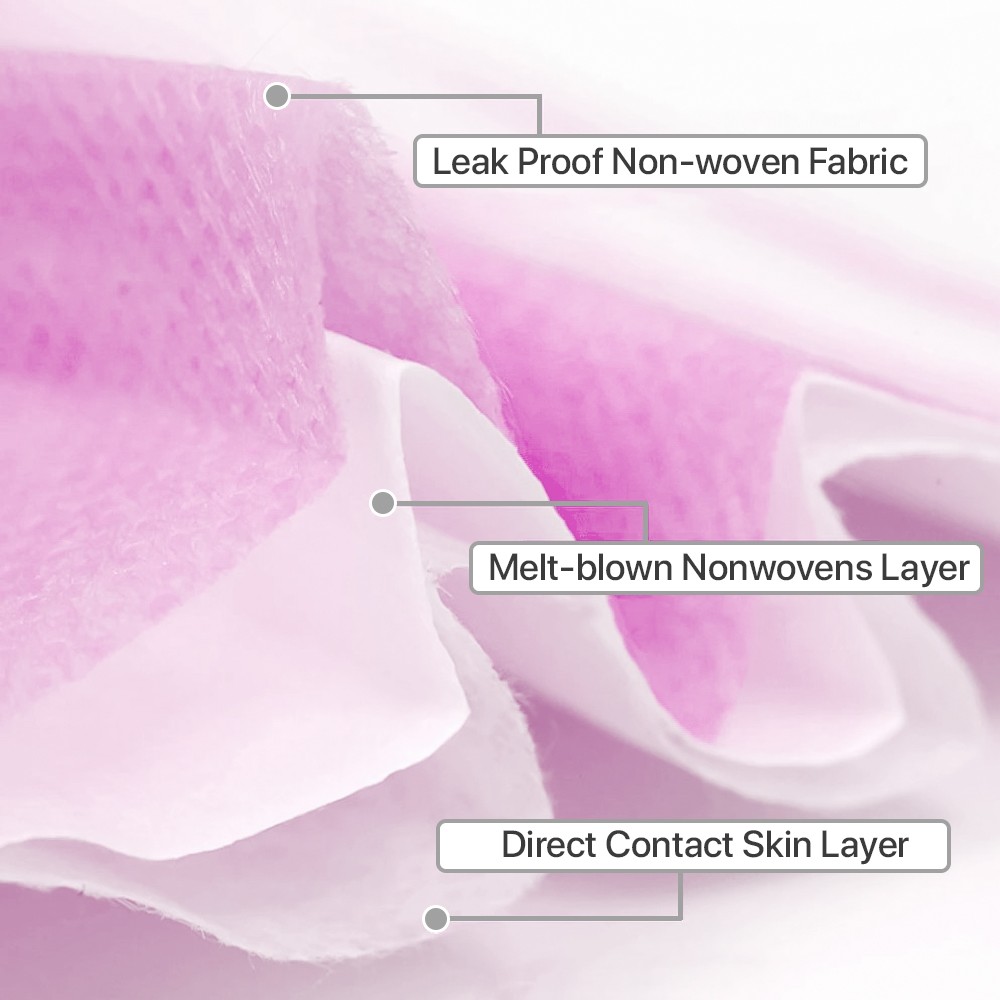 100 Pcs Disposable Face Masks 3-Ply Non Medical Surgical Earloop Cover Pink