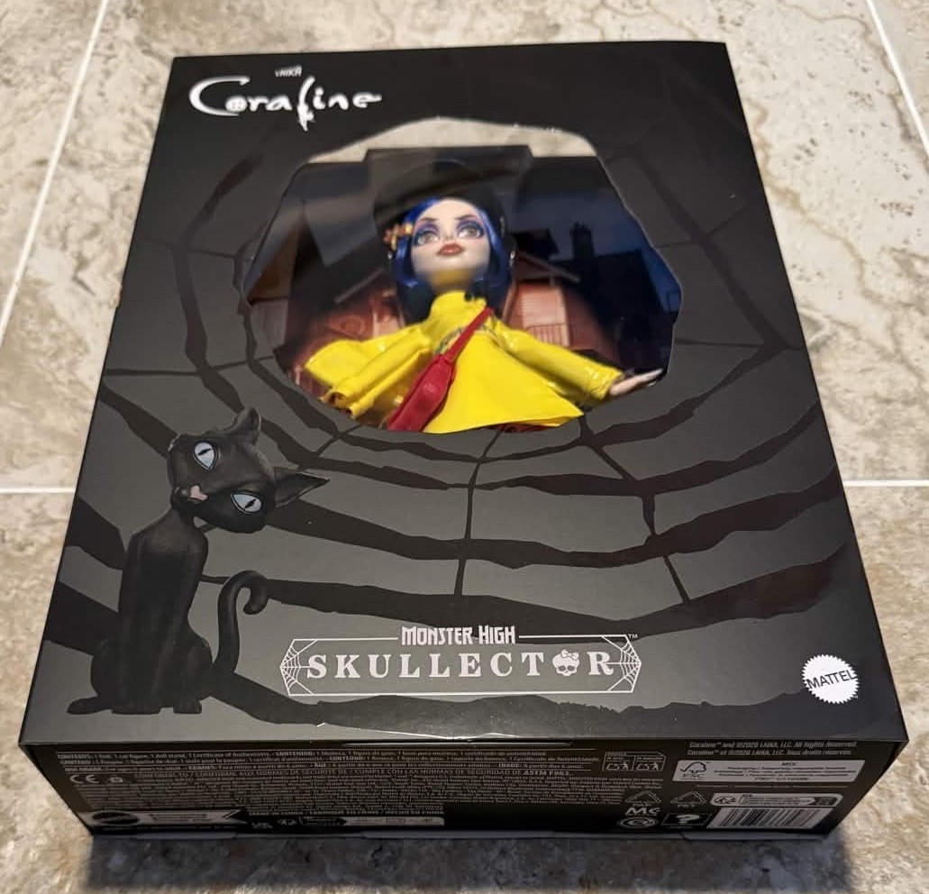 Mattel Monster High Doll Coraline Skullector - Authentic - Fast Shipping