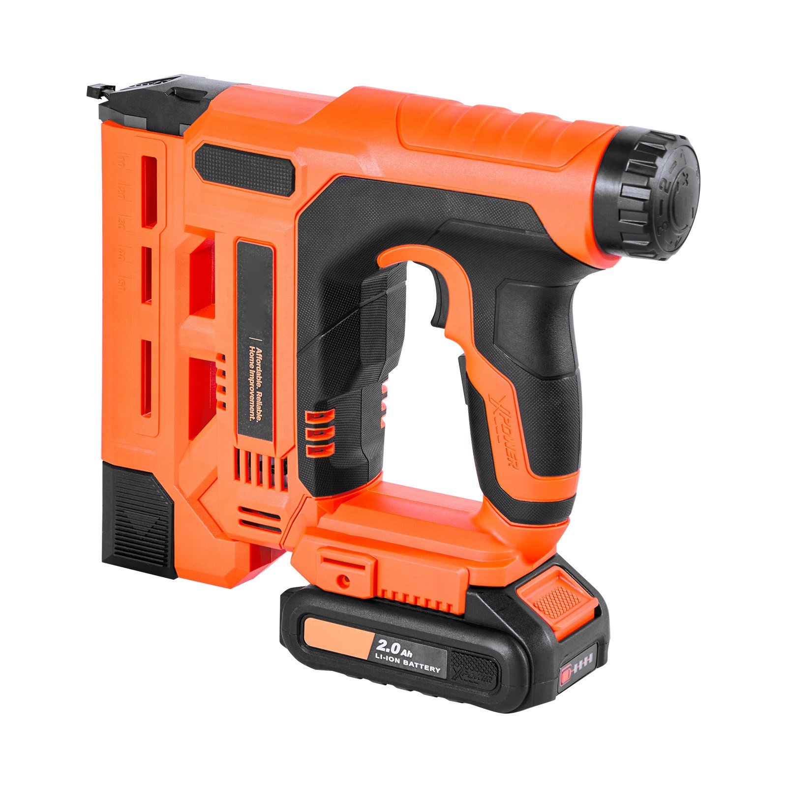 Uimoso Cordless 2-in-1 Nail and Staple Gun, 18 Gauge for Woodworking