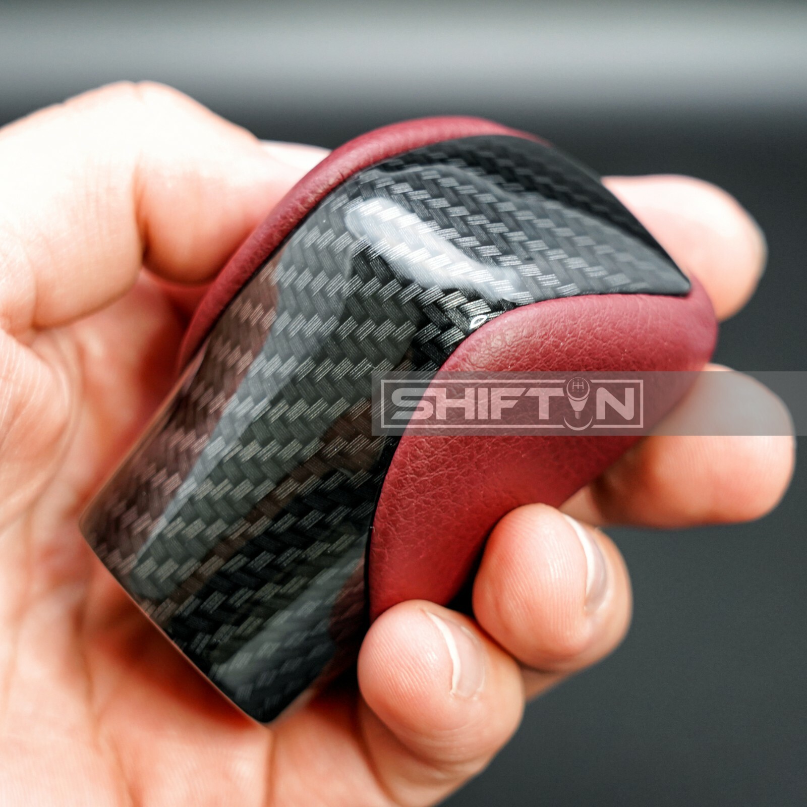 Rioja Red Carbon Gear Shift Knob for Lexus ES-350 GS GX460 IS300 NX300 RC RX350