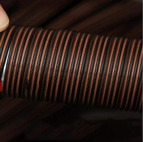 CoolsomeJies 230FT Wicker Repair Kit,Coffee Brown Gradient Wicker Chair Repai...