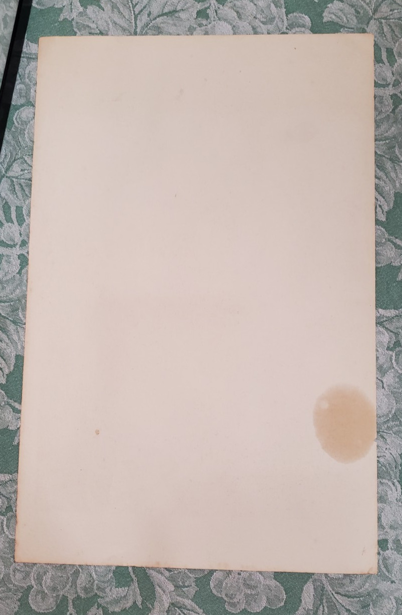 VTG Charles Wilbert White Lithograph Ye Shall Inherit The Earth " 1953 Signed