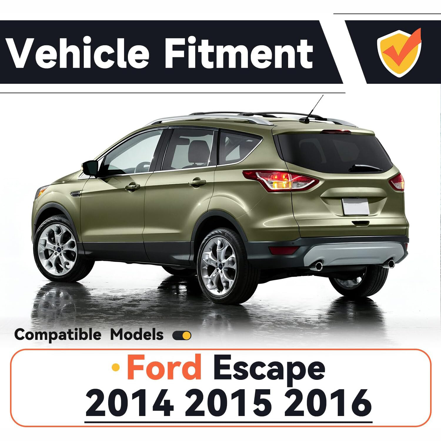 Backup Camera Rear View Camera For Ford Escape 2013-2016 EJ5Z-19G490-A