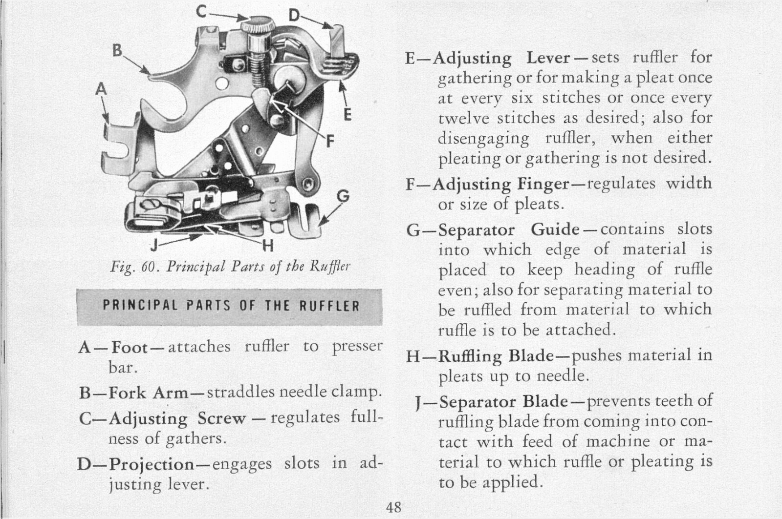 Singer Featherweight 221 221-1 Sewing Machine Owners Manual Feather Weight