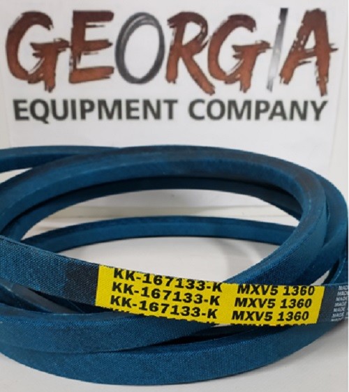 OEM SPEC BELT KING KUTTER & COUNTY LINE 167133 5' FINISHING MOWER MADE W/ KEVLAR