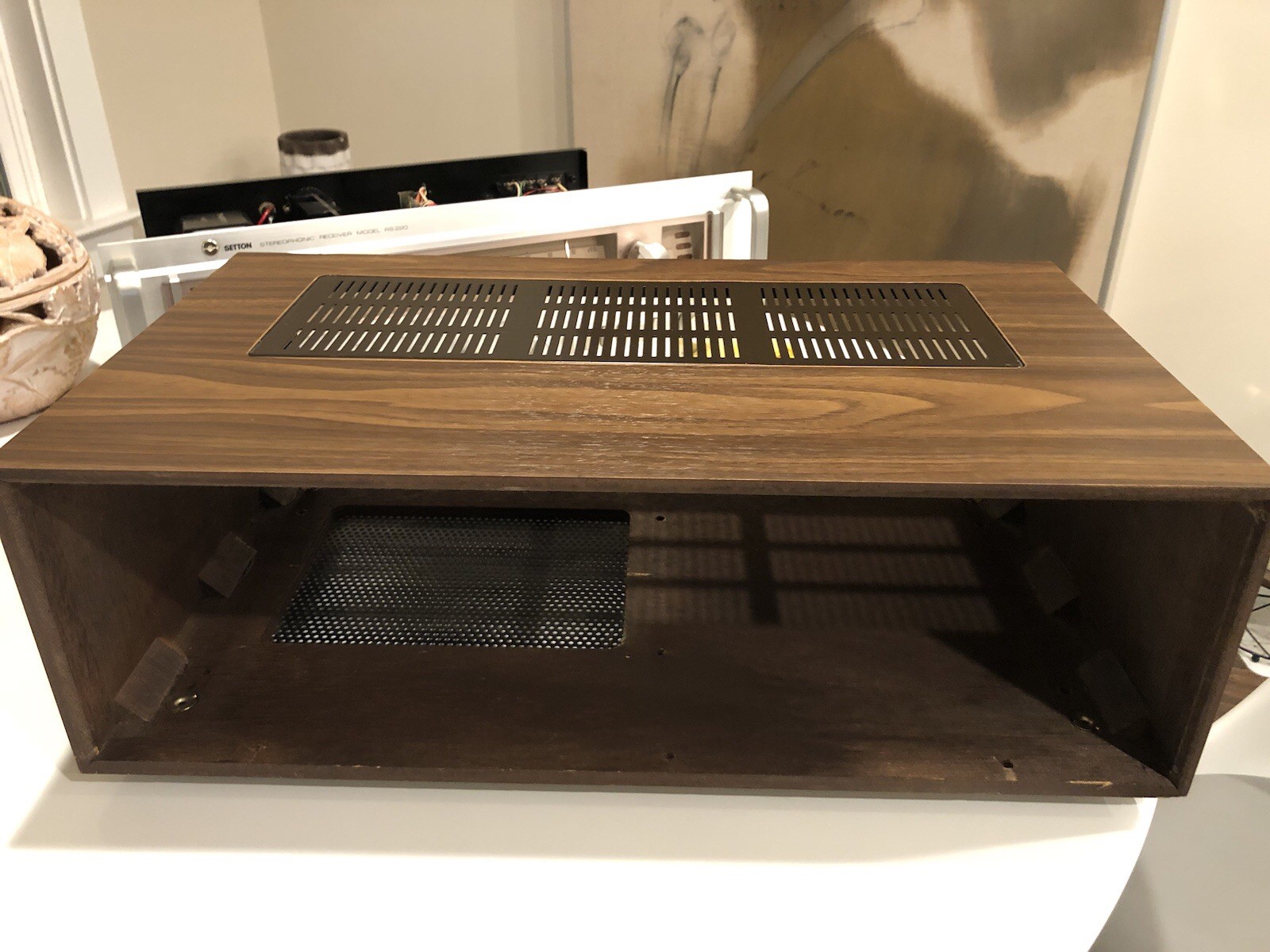 Setton Stereophonic Receiver Model RS 220 Tested,Cleaned, custom preamp out & in