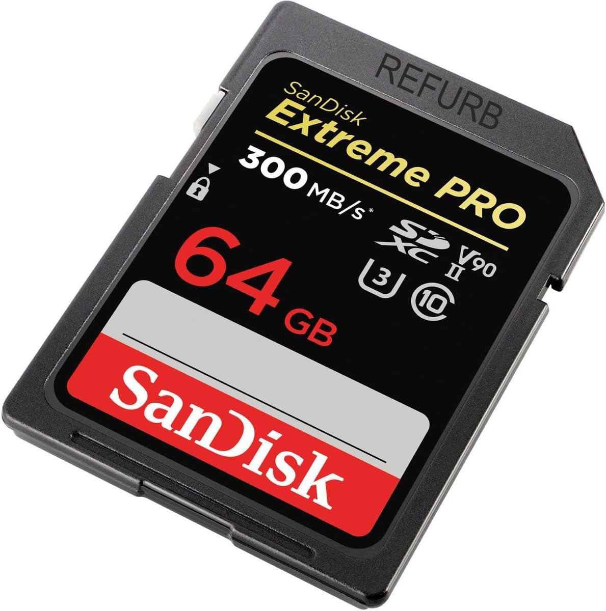 SanDisk - Extreme Pro 64GB SDXC UHS-II V90 Memory Card