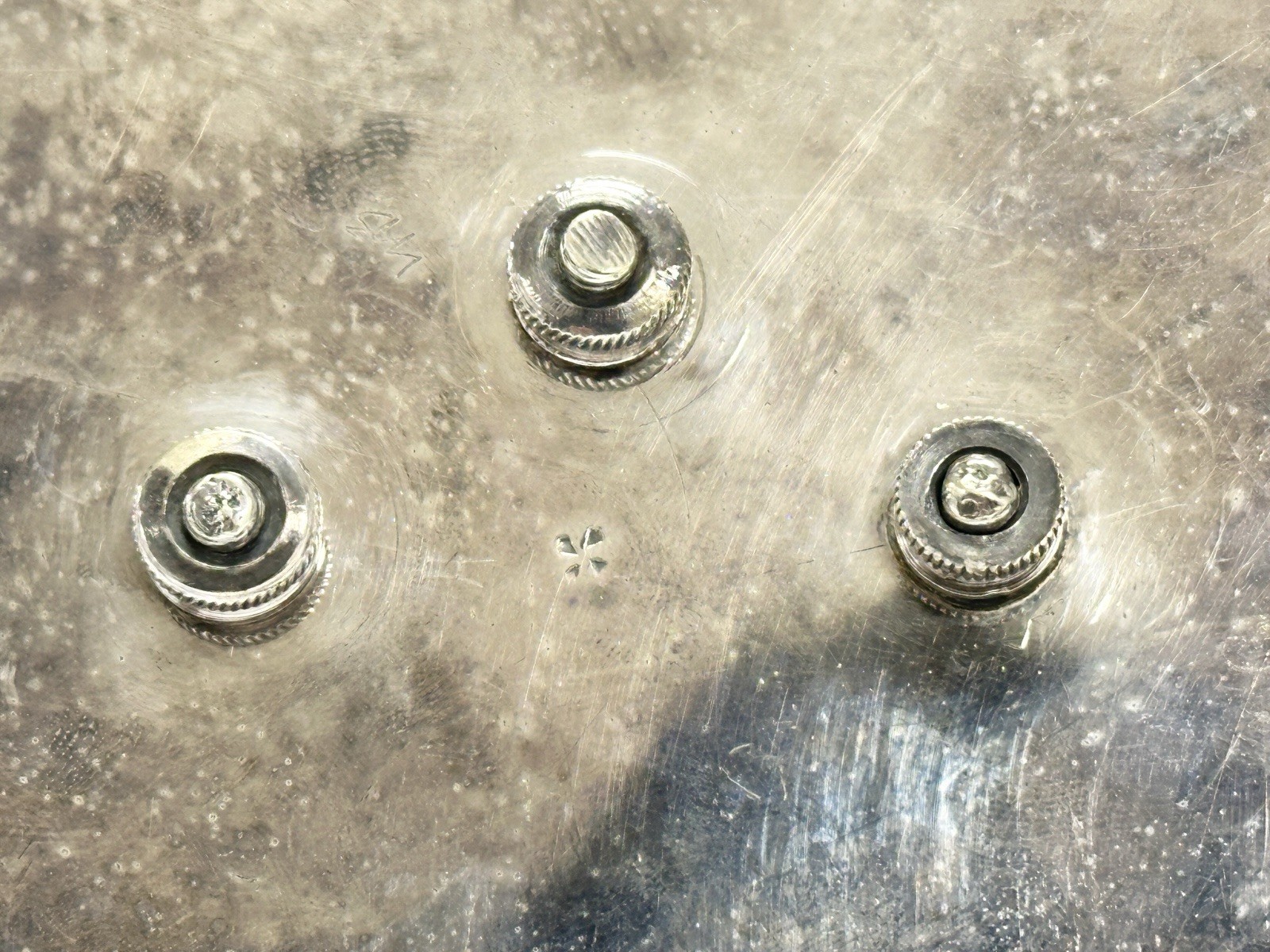 Antique English William Hutton & Sons Silver Plated Cigar Server Ca. 1880