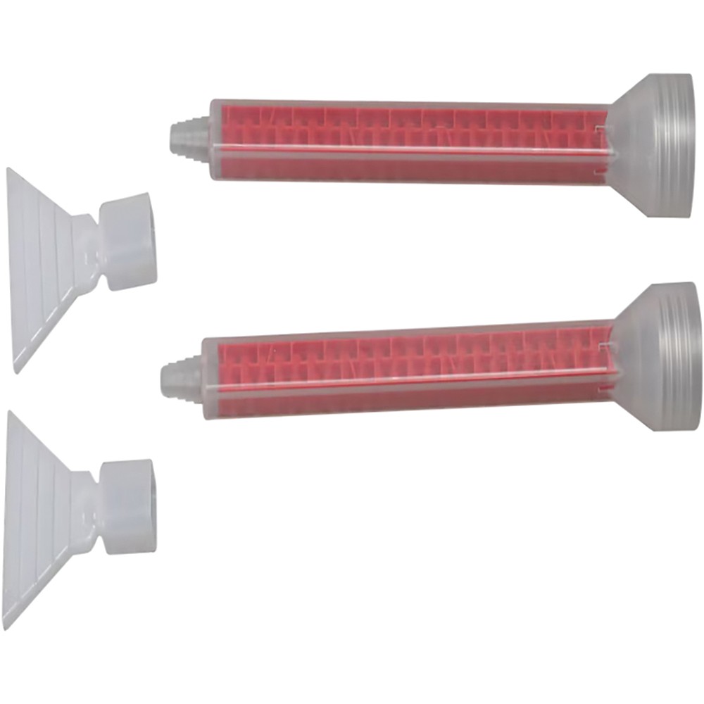 Red Power Mixing Tips 400 LORD FUSOR Plastic 10808498101080 Adhesives, Sealers &