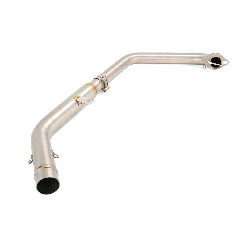 For Lifan KPM200 KPT200 2021-2025 Exhaust Header Front Pipe Slip On 51mm Muffler