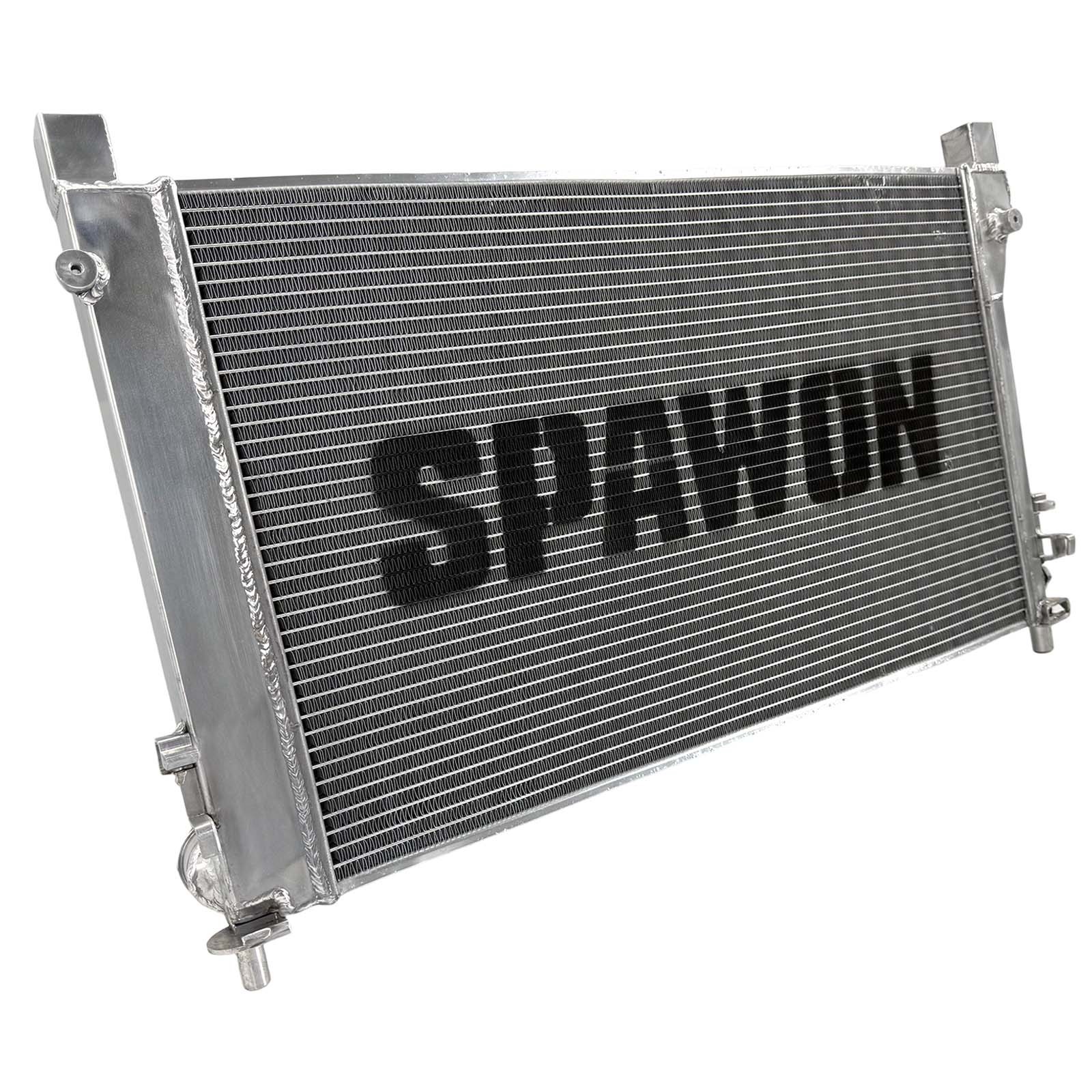 SPAWON 3Row Radiator For Mercedes-Benz SLK350 SLK300 CLK500 C350 2003-2011 AT