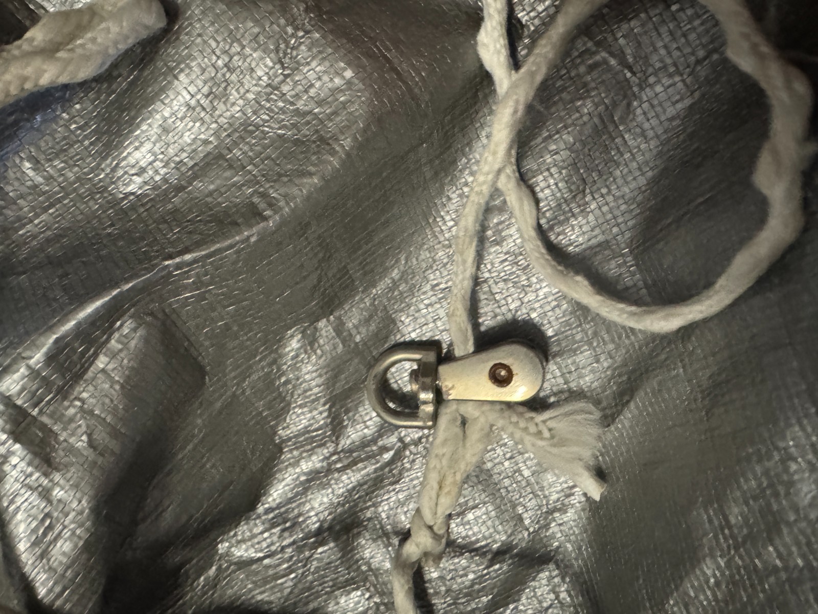 Packing Peanut Dispenser, Bag, Pully & Rope